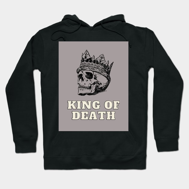 King of Death Hoodie by ThePureAudacity